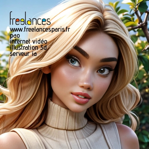 Pao mise en page internet vidéo illustration 3d serveur IA générative AI freelance paris studio de création magazines 5URLXR31